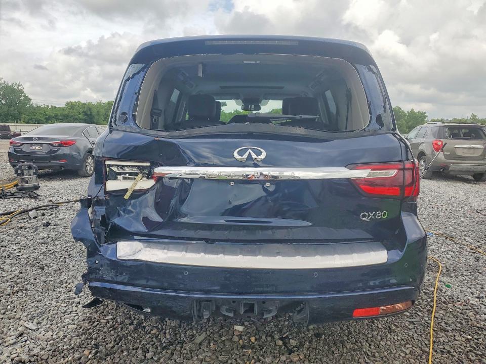 2014 Infiniti Qx80 VIN JN8AZ2NE1K9235438 COPART salvage auction — REAR END, AL - CERT OF TITLE-SALVAGE TITLE, sold $10,600 on 2026-07-07 (photo 6)