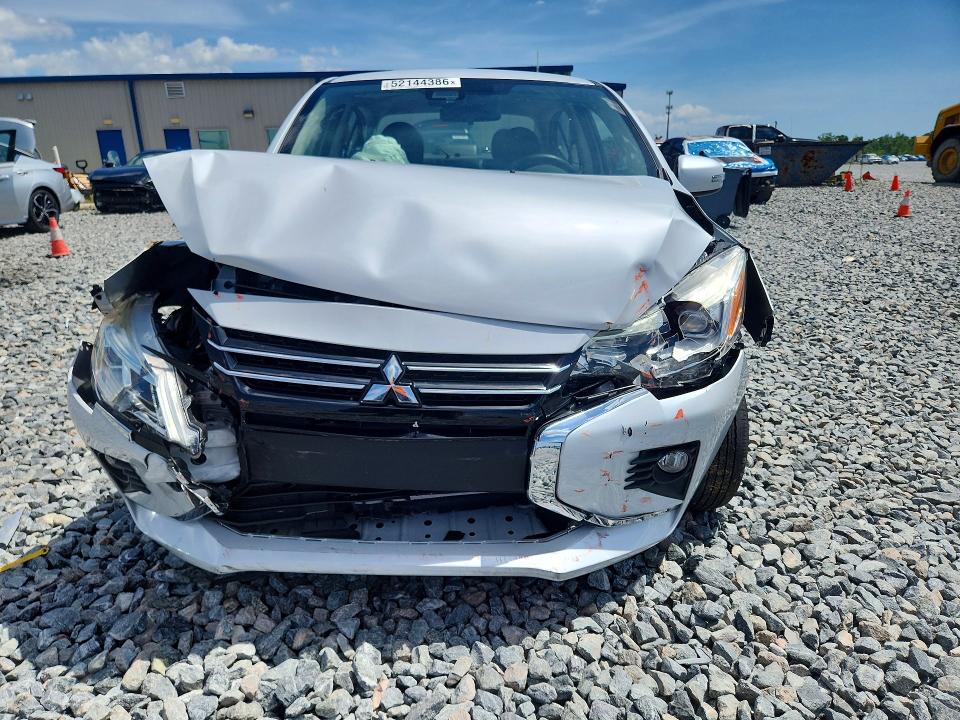 2023 Mitsubishi Mirage VIN ML32FVFJ8PHF06360 COPART salvage auction — FRONT END, Fl - Certificate Of Destruction, sold $2,350 on 2026-07-17 (photo 5)