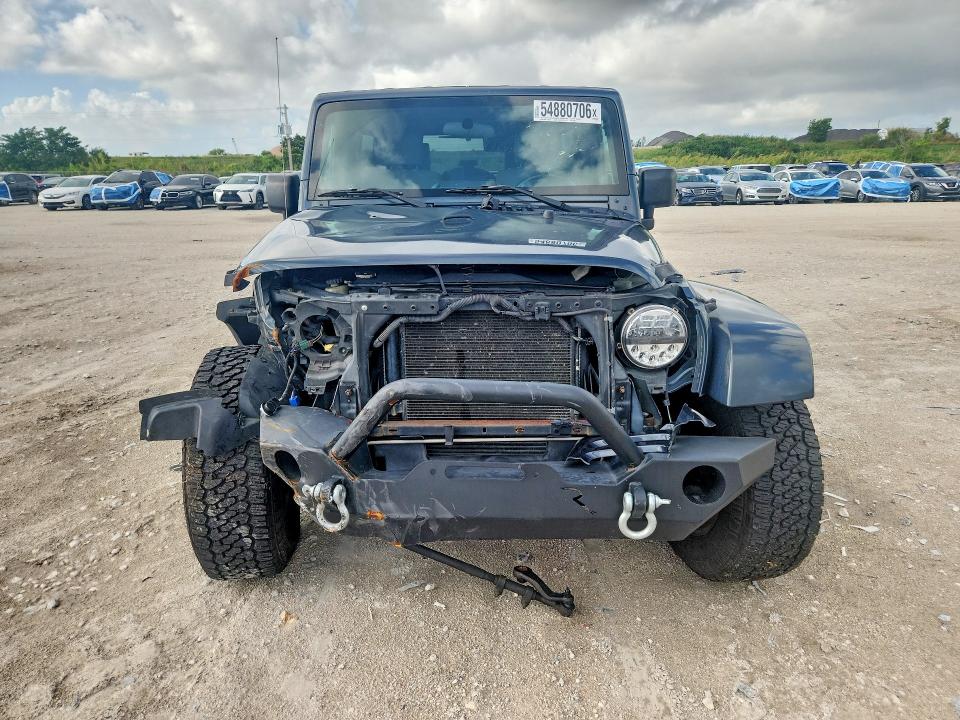 2008 Jeep Wrangler / VIN 1J4GA59118L595689 COPART salvage auction — FRONT END, Fl - Cert Of Title Slvg Rebuildable, sold $2,700 on 2026-08-04 (photo 5)