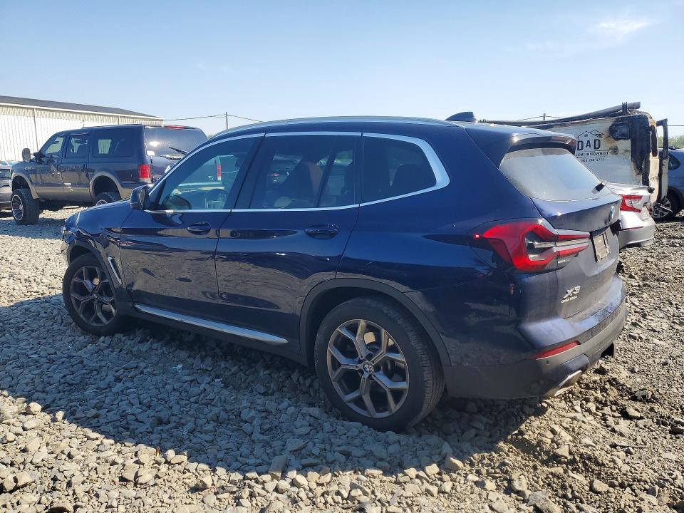 2022 BMW X3 VIN 5UX53DP04N9M86694 COPART salvage auction — SIDE, Nj - Cert Of Title-Salvage, sold $20,700 on 2026-07-20 (photo 2)