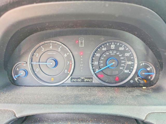 2010 Honda Accord crosstour VIN 5J6TF1H52AL006605 COPART salvage auction — FRONT END, MT - CERTIFICATE OF TITLE, sold $500 on 2026-07-22 (photo 9)