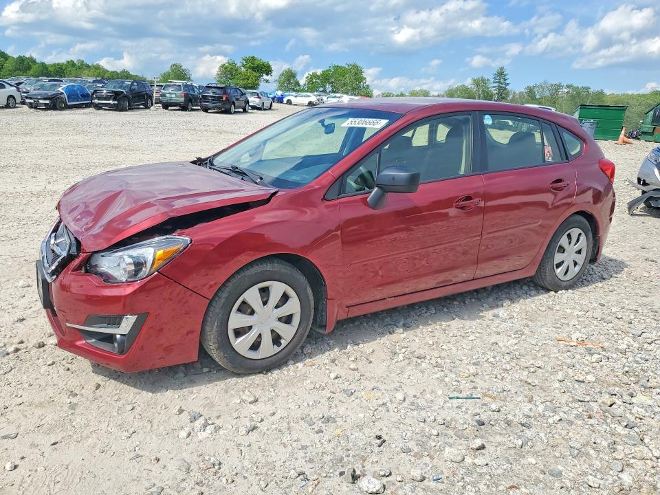 2015 Subaru Impreza VIN JF1GPAA6XF8251322 COPART salvage auction — FRONT END, Ma - Cert Of Title-Reconstrctd Coll, sold $200 on 2026-07-29 (photo 1)