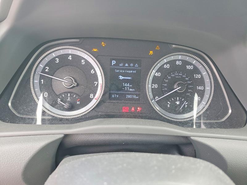 2023 Hyundai Sonata VIN KMHL24JA2PA315131 COPART salvage auction — FRONT END, Id - Salvage Certificate Of Title, sold $4,550 on 2026-07-17 (photo 9)