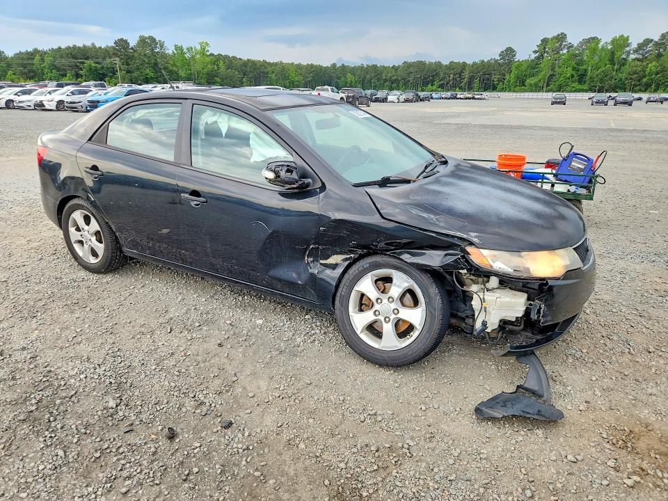 2010 Kia Forte VIN KNAFU4A29A5306797 COPART salvage auction — FRONT END, Nc - Salvage Certificate Of Title, sold $525 on 2026-07-13 (photo 4)