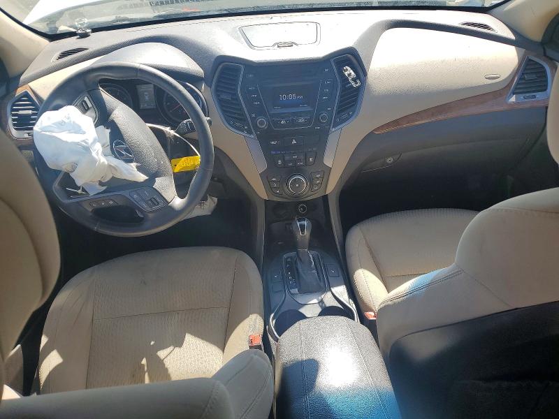 2014 Hyundai Santa fe VIN 5XYZU3LB5EG124664 COPART salvage auction — FRONT END, Ca - Salvage Certificate, sold $525 on 2026-07-08 (photo 8)