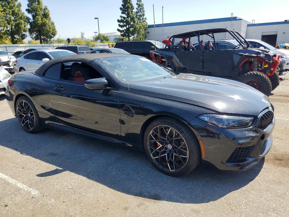 2023 BMW M8 VIN WBSDZ0C0XPCM22524 COPART salvage auction — MECHANICAL, Ca - Dis/Dlr/Exp Only Clean Title (P), sold $53,500 on 2026-07-27 (photo 4)