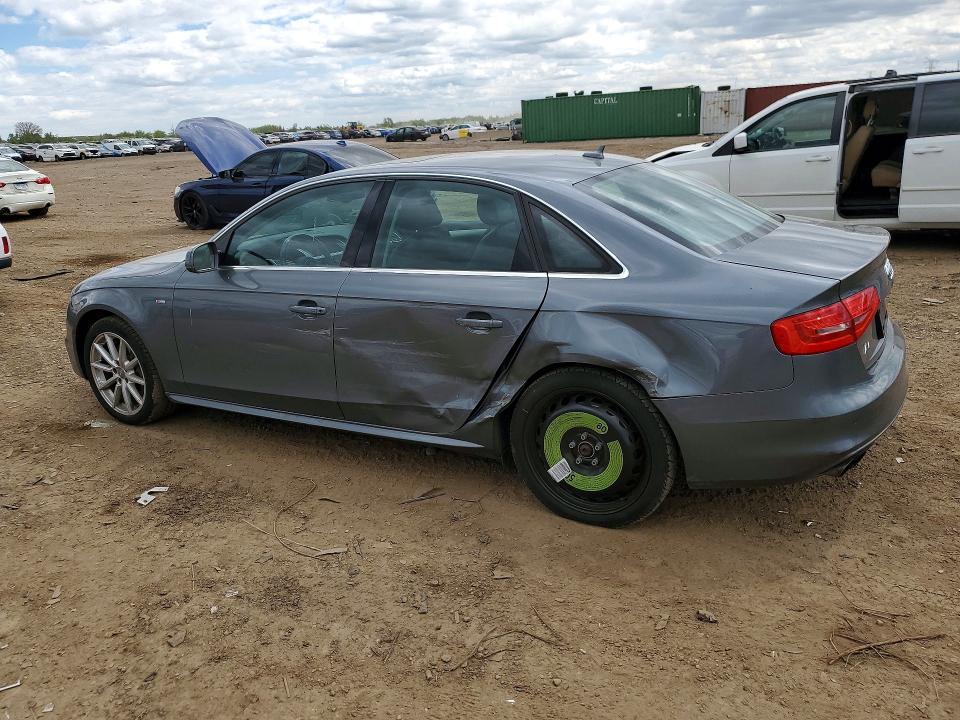 2015 Audi VIN WAUFFAFL5FN025324 COPART salvage auction — SIDE, Il - Salvage Certificate, sold $2,450 on 2026-07-23 (photo 2)