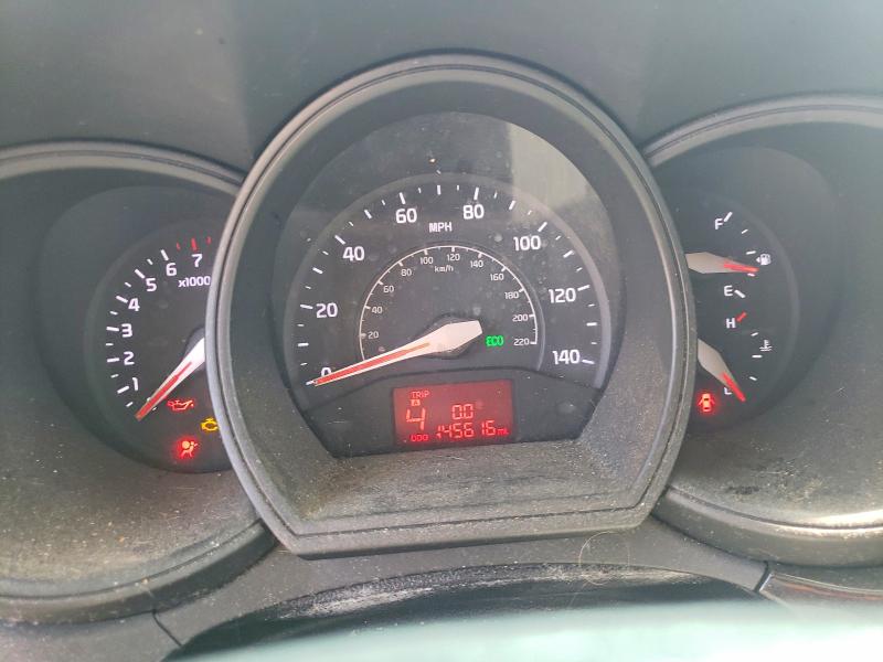 2016 Kia Rio VIN KNADM4A3XG6536013 COPART salvage auction — FRONT END, Va - Cert Of Title - Salvage, sold $250 on 2026-07-24 (photo 9)