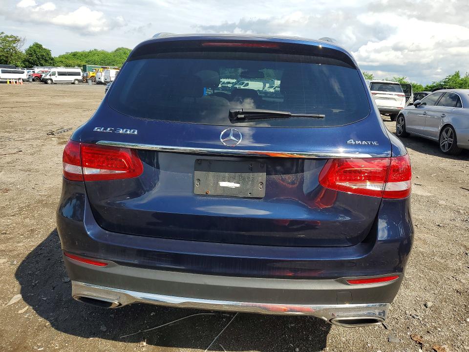 2018 Mercedes-benz Glc VIN WDC0G4KB9JF436405 COPART salvage auction — MINOR DENT/SCRATCHES, MD - CERT OF SALVAGE > 75% DAMAGE, sold $6,200 on 2026-07-30 (photo 6)
