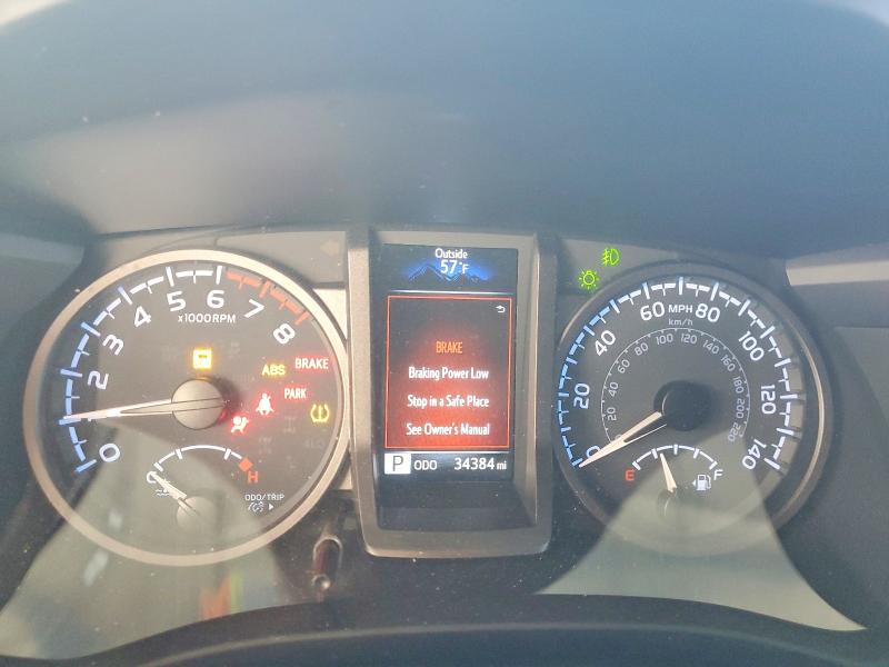 2023 Toyota Tacoma VIN 3TMCZ5AN7PM636867 COPART salvage auction — UNDERCARRIAGE, Ca - Certificate Of Title, sold $17,600 on 2026-07-09 (photo 9)