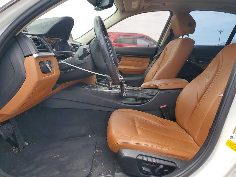 2012 BMW 3er VIN WBA3A5G54CNP17045 COPART salvage auction — FRONT END, Tx - Salvage Vehicle Title, sold $175 on 2026-07-30 (photo 7)