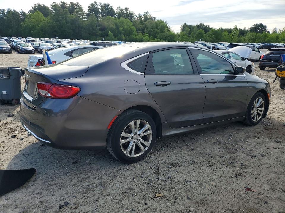 2015 Chrysler 200 VIN 1C3CCCAB0FN755025 COPART salvage auction — FRONT END, Ma - Cert Of Title-Reconstrctd Coll, sold $100 on 2026-07-23 (photo 3)
