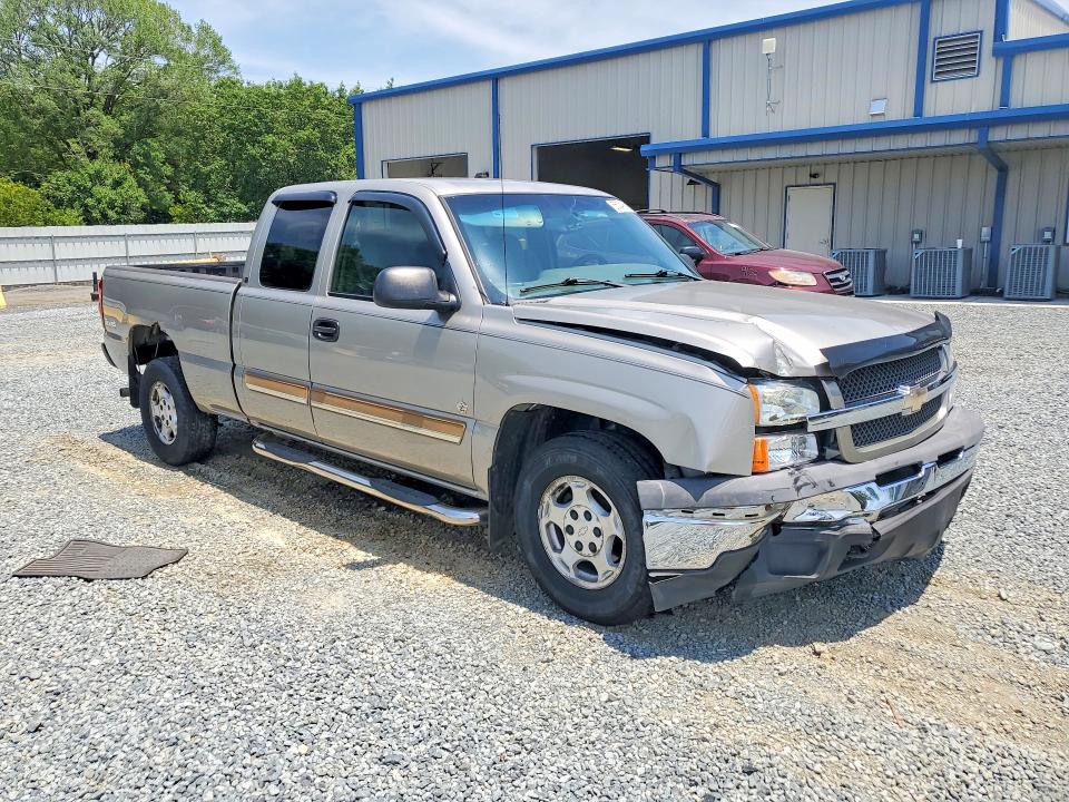 2003 Chevrolet Silverado 1500 VIN 2GCEC19TX31314585 COPART salvage auction — FRONT END, Nc - Salvage Certificate Of Title, sold $1,350 on 2026-07-02 (photo 4)