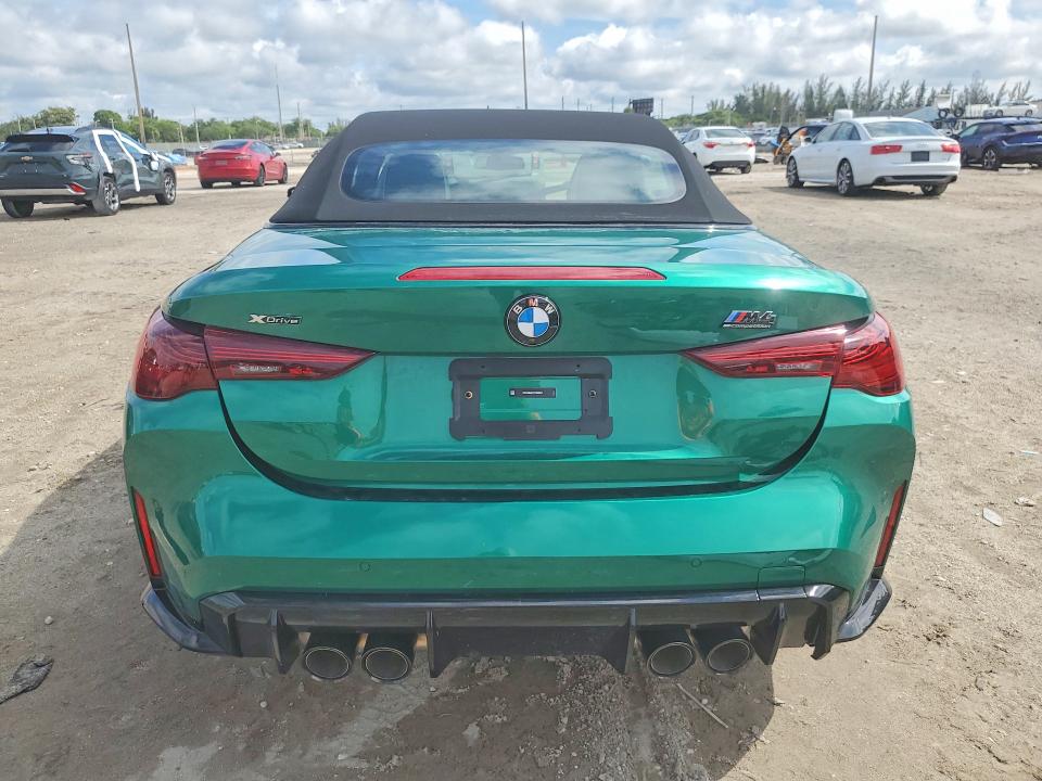 2026 BMW M4 VIN WBS43BA03TCX36347 COPART salvage auction — FRONT END, Fl - Cert Of Title Slvg Rebuildable, sold $46,250 on 2026-07-09 (photo 6)