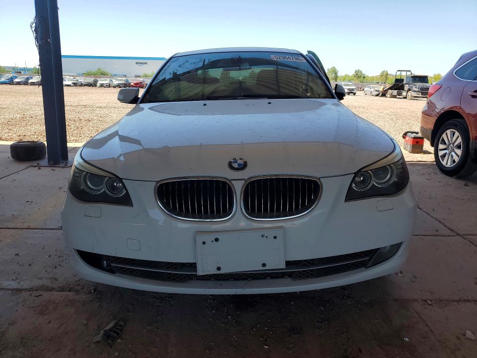 2008 BMW 5 series VIN WBANU53558CT19562 COPART salvage auction — SIDE, Az - Cert Of Title - Salvage, sold $300 on 2026-07-07 (photo 5)