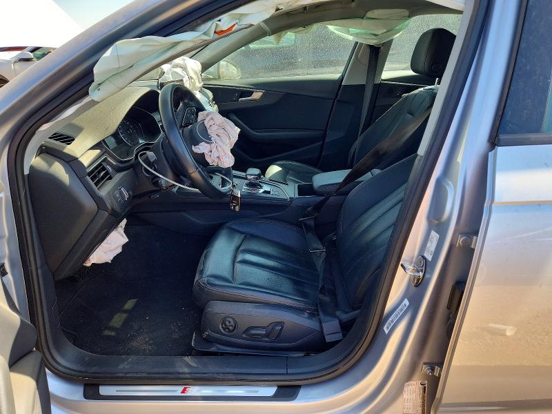 2018 Audi A4 VIN WAUKMAF40JA148235 COPART salvage auction — FRONT END, Il - Salvage Certificate, sold $2,050 on 2026-07-02 (photo 7)