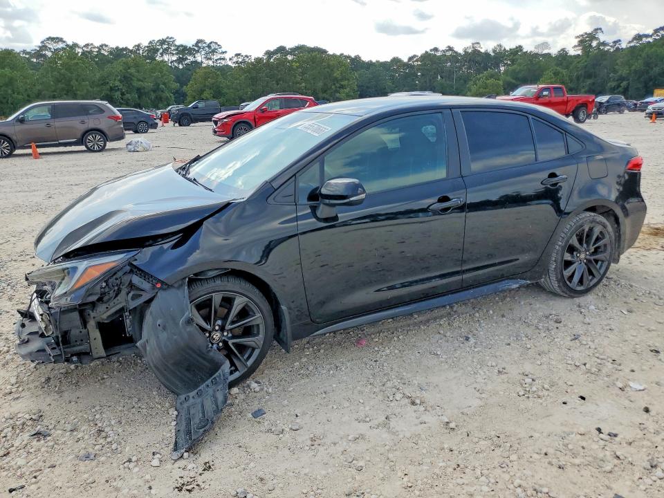 2024 Toyota Corolla VIN 5YFS4MCE2RP205477 COPART salvage auction — FRONT END, TX - CERTIFICATE OF TITLE, sold $150 on 2026-07-28 (photo 1)