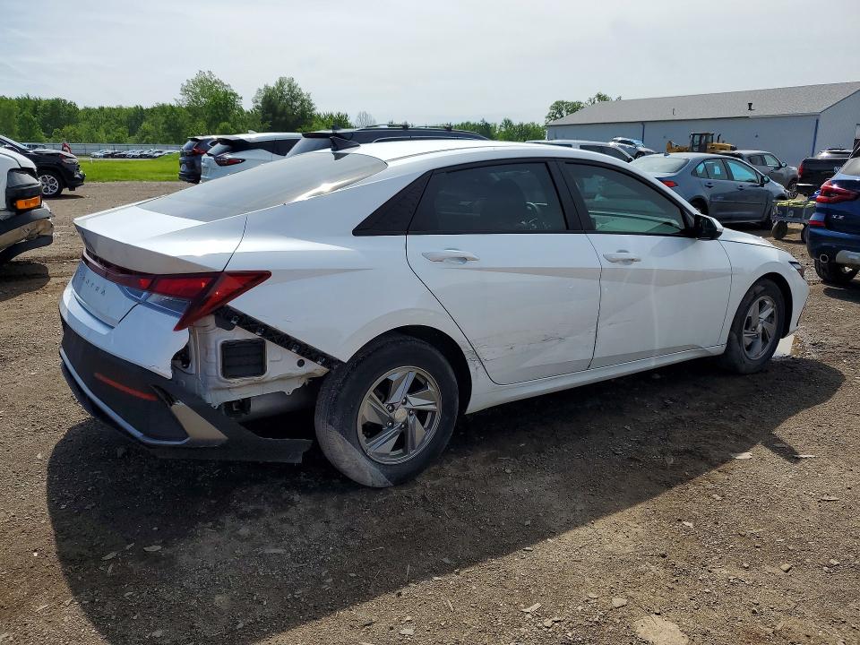 2024 Hyundai Elantra VIN KMHLL4DG4RU846197 COPART salvage auction — REAR END, Oh - Cert Of Title-Salvage, sold $5,300 on 2026-07-20 (photo 3)