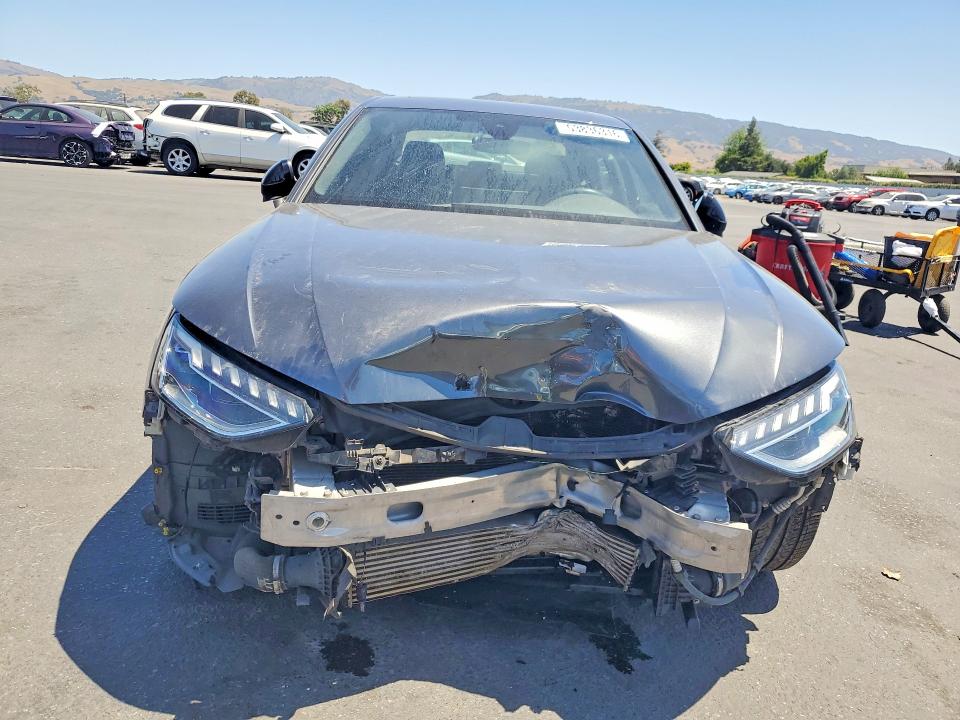 2021 Audi S4 VIN WAUB4AF44MA086486 COPART salvage auction — FRONT END, Ca - Salvage Certificate, sold $6,300 on 2026-07-07 (photo 5)