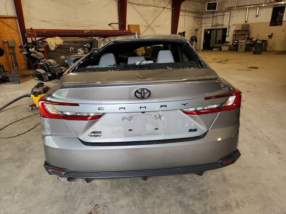 2025 Toyota Camry VIN 4T1DBADK0SU526455 COPART salvage auction — ROOF, Vt - Cert Of Title-Salvage Vehicle, sold $8,600 on 2026-07-06 (photo 6)