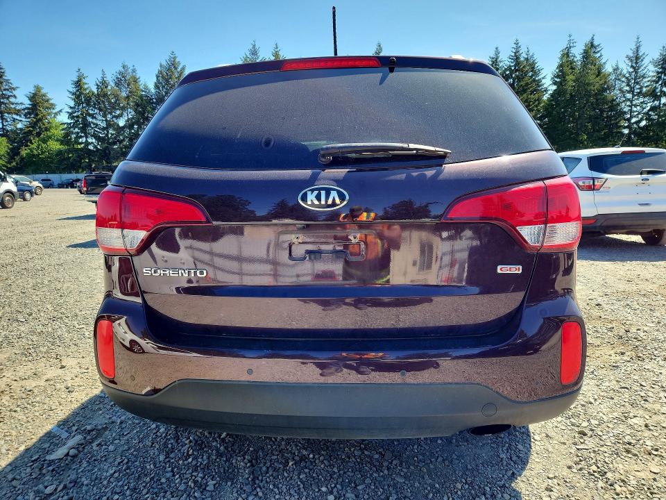 2015 Kia VIN 5XYKTCA61FG561010 COPART salvage auction — FRONT END, WA - BILL OF SALE, sold $1,100 on 2026-07-17 (photo 6)