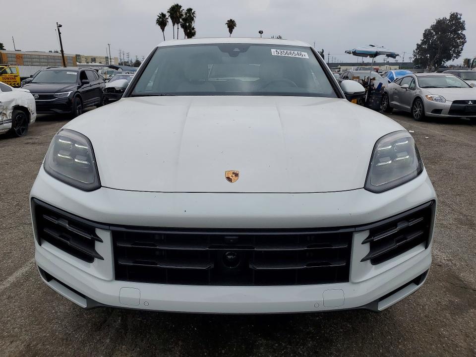 2025 Porsche VIN WP1AA2AY4SDA01874 COPART salvage auction — SIDE, Ca - Salvage Certificate, sold $28,500 on 2026-07-24 (photo 5)