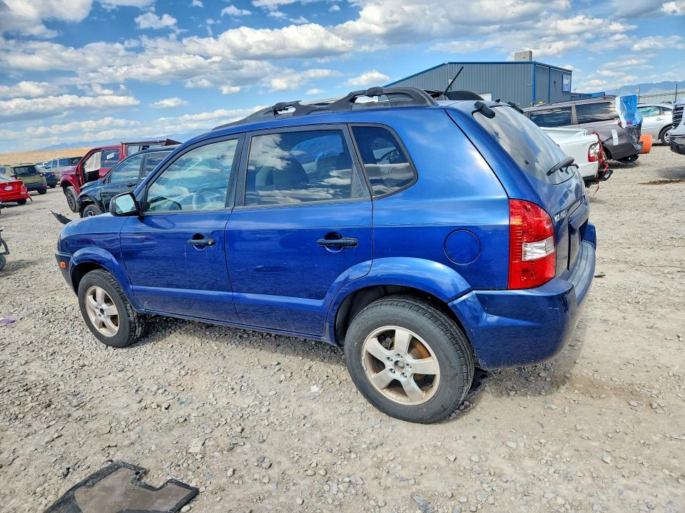 2006 Hyundai Tucson VIN KM8JM12B76U338604 COPART salvage auction — MECHANICAL, Az - Certificate Of Title, sold $325 on 2026-07-14 (photo 2)
