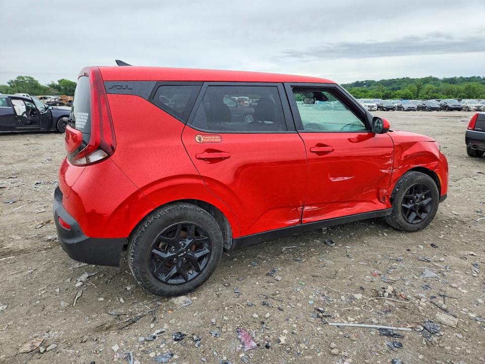 2022 Kia VIN KNDJ23AU6N7177345 COPART salvage auction — UNDERCARRIAGE, Il - Salvage Certificate, sold $2,250 on 2026-07-20 (photo 3)