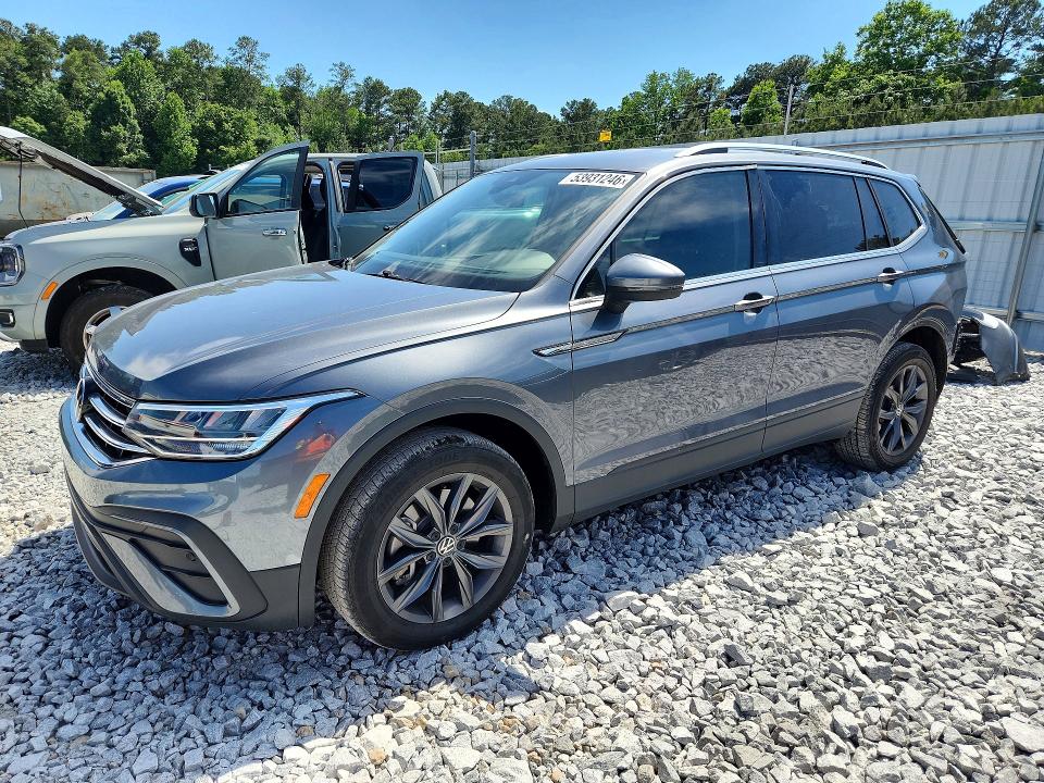 2021 Volkswagen Tiguan VIN 3VV3B7AX6PM117148 COPART salvage auction — REAR END, Ga - Cert Of Title-Salvage, sold $3,850 on 2026-07-30 (photo 1)