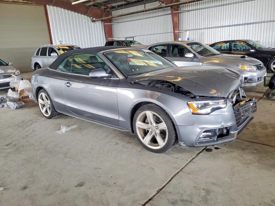2022 Audi A5 VIN WAUMFAFH7FN007796 COPART salvage auction — FRONT END, Ca - Salvage Certificate, sold $1,250 on 2026-07-16 (photo 4)