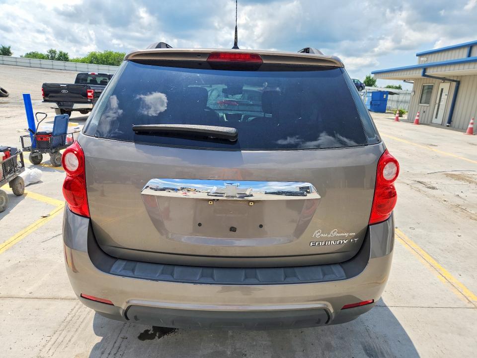 2012 Chevrolet Equinox VIN 2GNALDEK9C6356916 COPART salvage auction — FRONT END, Ky - Red Rebuilt Salvage Flood, sold $725 on 2026-07-09 (photo 6)