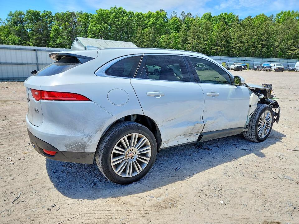 2018 Jaguar F-pace VIN SADCN2EV0JA242365 COPART salvage auction — FRONT END, Va - Cert Of Title - Salvage, sold $4,200 on 2026-07-20 (photo 3)