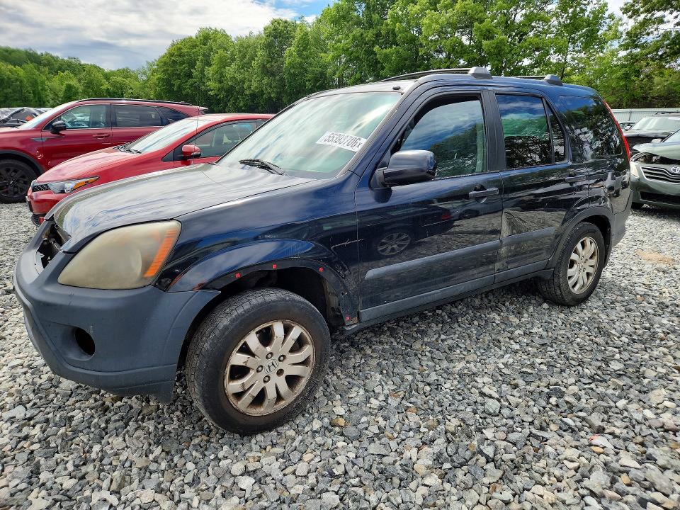 2006 Honda Cr-v VIN SHSRD788X6U400956 COPART salvage auction — MECHANICAL, Ma - Certificate Of Title, sold $400 on 2026-07-23 (photo 1)
