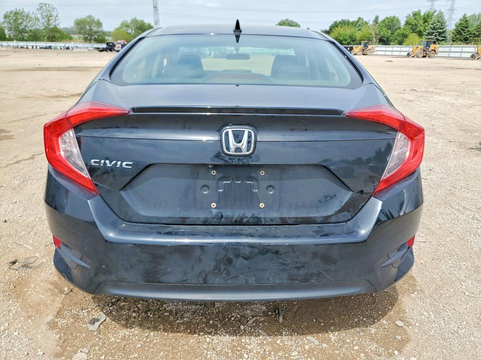 2018 Honda Civic VIN JHMFC1F33JX023921 COPART salvage auction — FRONT END, Il - Salvage Certificate, sold $2,450 on 2026-07-28 (photo 6)