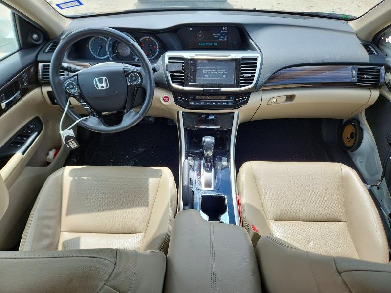 2016 Honda Accord VIN 1HGCR2F83GA054278 COPART salvage auction — FRONT END, Tx - Salvage Vehicle Title, sold $3,350 on 2026-07-09 (photo 8)