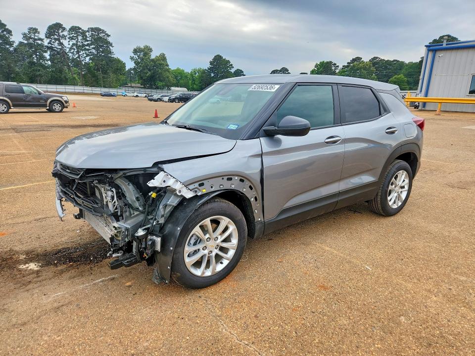 2026 Chevrolet VIN KL79MMSL8TB078459 COPART salvage auction — FRONT END, Tx - Salvage Vehicle Title, sold $6,100 on 2026-07-20 (photo 1)