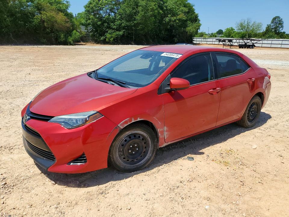 2017 Toyota Corolla VIN 5YFBURHE7HP708829 COPART salvage auction — FRONT END, Nc - Salvage Certificate Of Title, sold $3,350 on 2026-07-06 (photo 1)