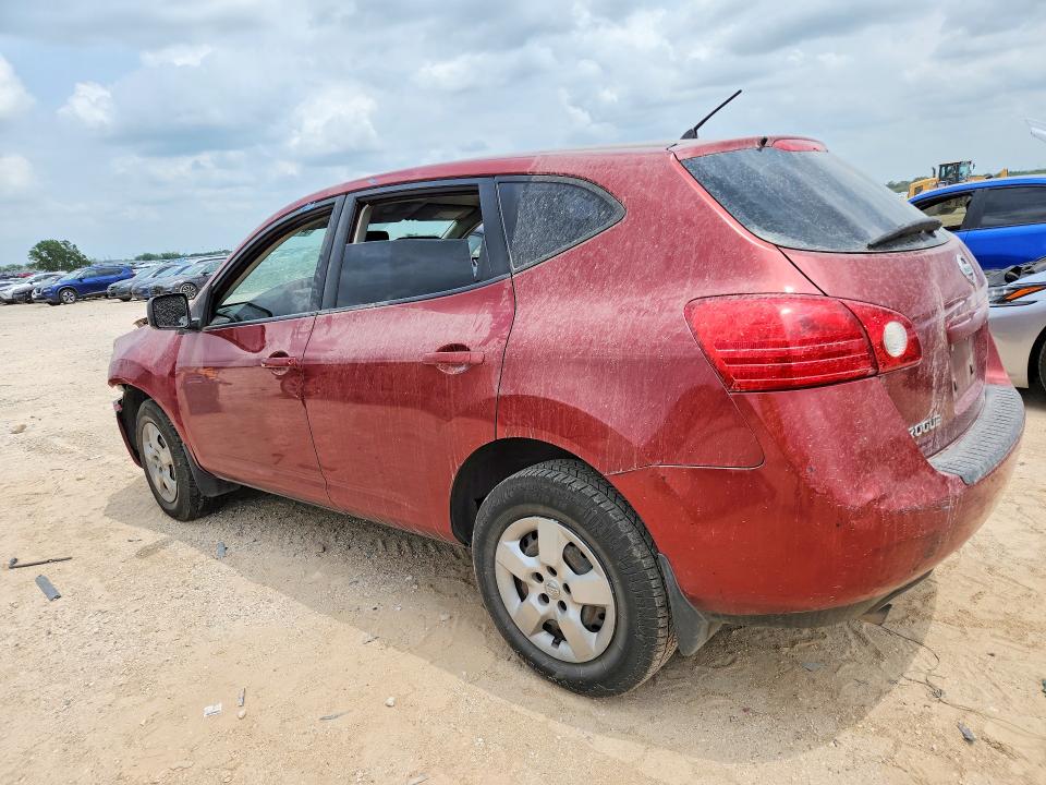 2009 Nissan Rogue sport VIN JN8AS58T49W053664 COPART salvage auction — FRONT END, Tx - Salvage Vehicle Title, sold $375 on 2026-07-30 (photo 2)