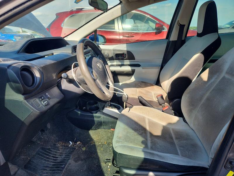 2013 Toyota Prius VIN JTDKDTB33D1533336 COPART salvage auction — FRONT END, Tx - Certificate Of Title, sold $750 on 2026-07-09 (photo 7)