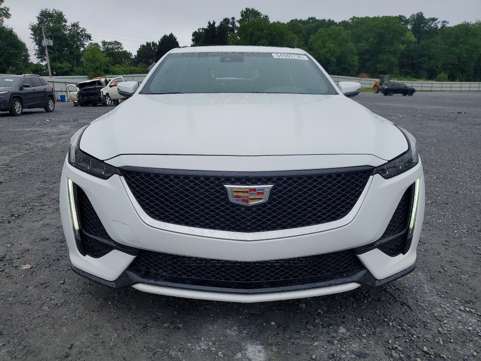 2020 Cadillac Ct5 VIN 1G6DP5RK3L0111597 COPART salvage auction — REAR END, Nc - Salvage Certificate Of Title, sold $7,700 on 2026-07-22 (photo 5)