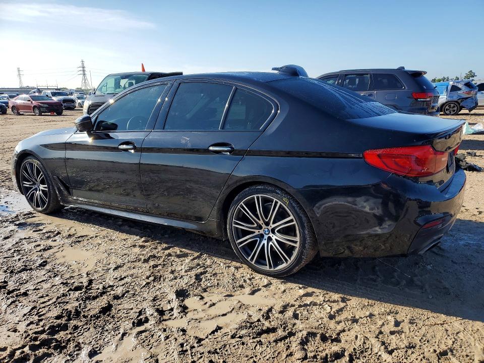 2018 BMW 5er VIN WBAJE5C58JWA94346 COPART salvage auction — WATER/FLOOD, Tx - Salvage Title-Flood Damage, sold $150 on 2026-07-24 (photo 2)
