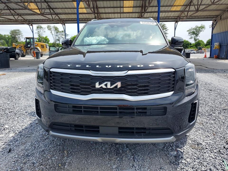 2022 Kia Telluride VIN 5XYP64HC1NG239481 COPART salvage auction — FRONT END, Ga - Cert Of Title-Salvage, sold $7,700 on 2026-07-09 (photo 5)
