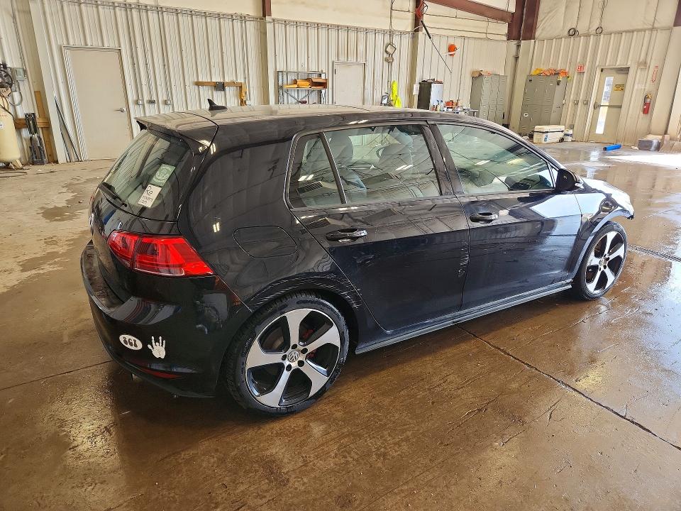 2015 Volkswagen Gti VIN 3VW5T7AU6FM000482 COPART salvage auction — FRONT END, Wi - Certificate Of Title, sold $2,300 on 2026-07-08 (photo 3)
