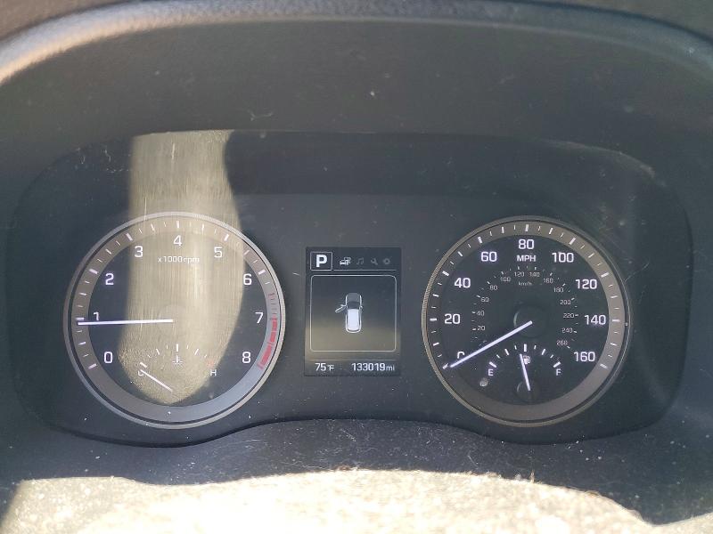 2018 Hyundai Tucson VIN KM8J2CA46JU703688 COPART salvage auction — FRONT END, Ma - Cert Of Title-Salvage, sold $2,200 on 2026-07-08 (photo 9)