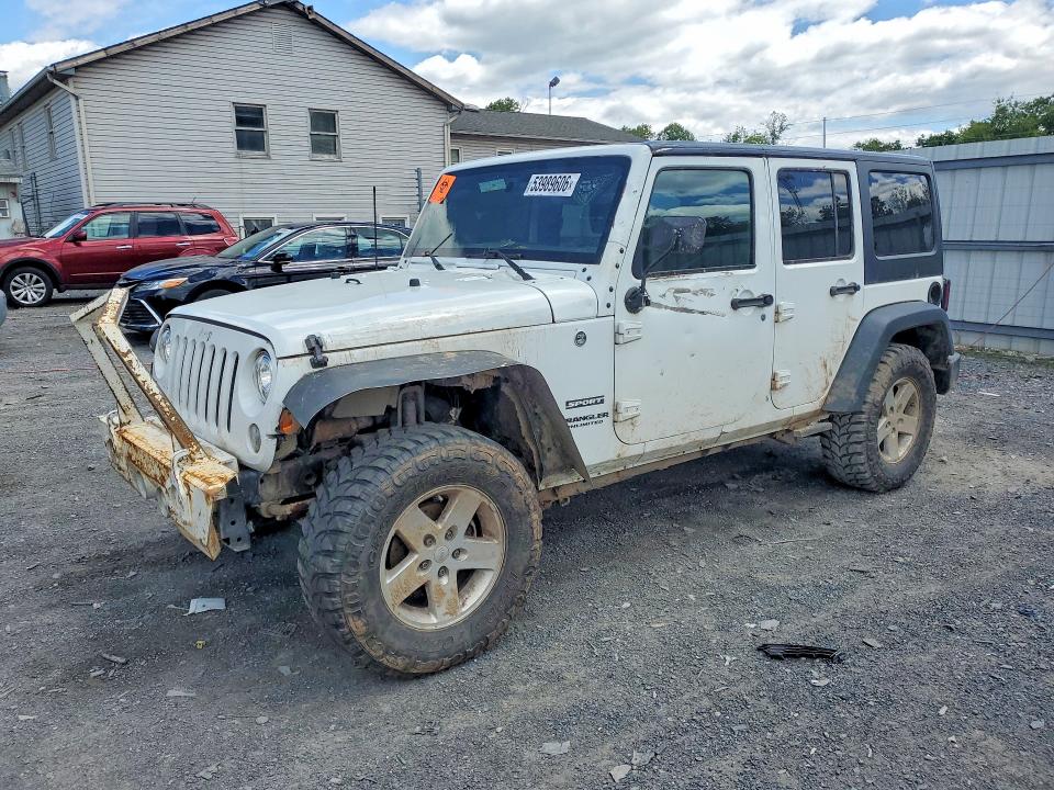 2017 Jeep Wrangler unlimited VIN 1C4BJWDG2HL678422 COPART salvage auction — NORMAL WEAR, Pa - Cert Of Title, sold $3,700 on 2026-07-09 (photo 1)