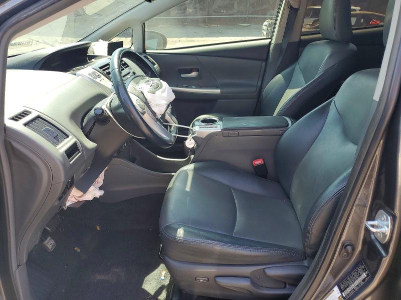 2014 Toyota Prius v VIN JTDZN3EU3EJ010061 COPART salvage auction — FRONT END, Ca - Dis/Dlr/Exp Only Clean Title, sold $1,550 on 2026-07-06 (photo 7)