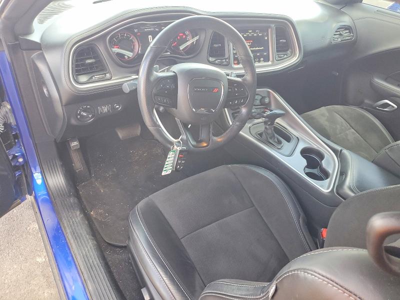 2022 Dodge Challenger VIN 2C3CDZBTXNH214904 COPART salvage auction — REAR END, Or - Salvage Title Certificate, sold $8,100 on 2026-07-27 (photo 8)
