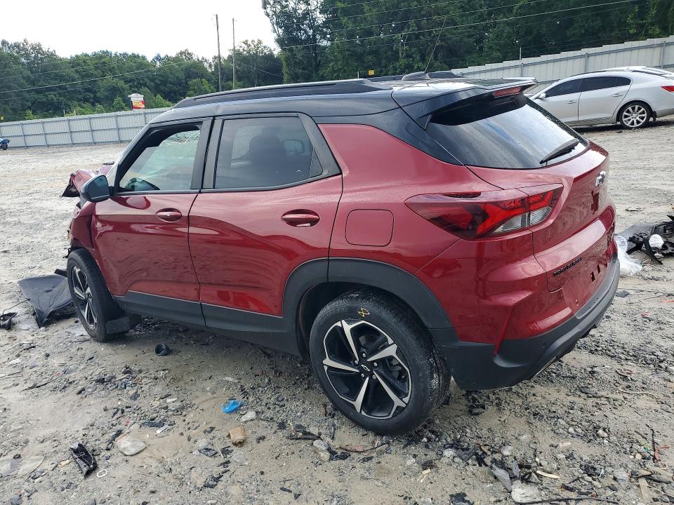 2022 Chevrolet Trailblazer VIN KL79MTSL3NB022555 COPART salvage auction — FRONT END, Ga - Cert Of Title-Salvage, sold $1,500 on 2026-07-13 (photo 2)