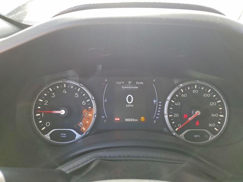 2018 Jeep Renegade VIN ZACCJBBB0JPH29163 COPART salvage auction — REAR END, Tx - Salvage Vehicle Title, sold $175 on 2026-08-07 (photo 9)