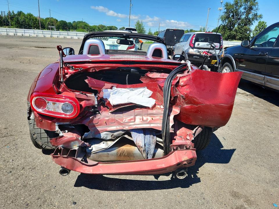 2015 Mazda Mx-5 VIN JM1NC2PF3F0237920 COPART salvage auction — REAR END, Or - Salvage Title Certificate, sold $2,900 on 2026-07-07 (photo 6)